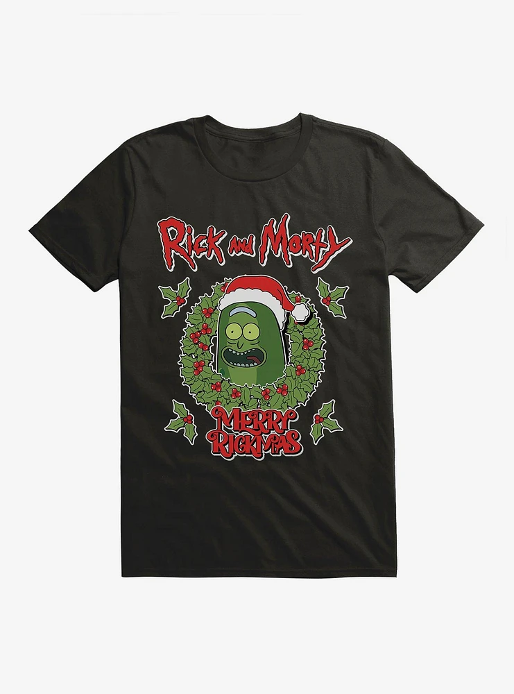 Rick & Morty Pickle Merry Rickmas T-Shirt