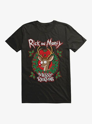 Rick & Morty Reindeer Merry Rickmas T-Shirt