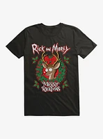 Rick & Morty Reindeer Merry Rickmas T-Shirt