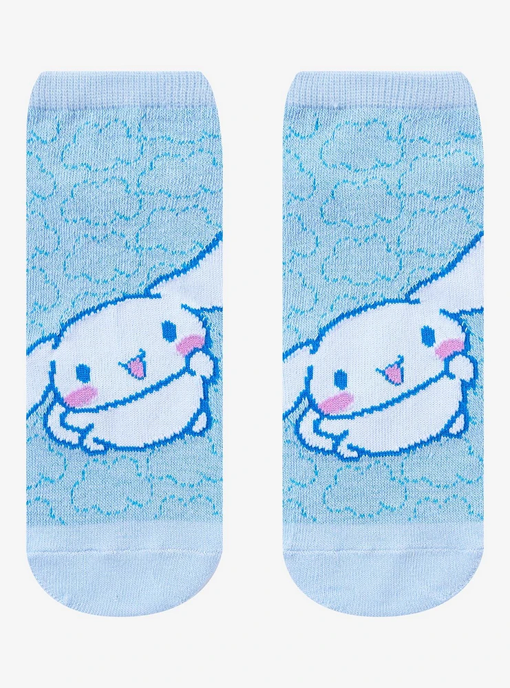 Cinnamoroll Cloud Outline No-Show Socks