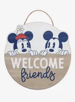 Disney Mickey & Minnie Welcome Friends Hanging Wall Art