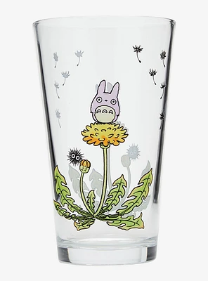 Studio Ghibli My Neighbor Totoro Dandelion Chibi Totoro Pint Glass - BoxLunch Exclusive