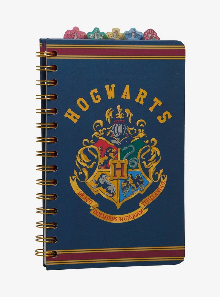 Harry Potter Hogwarts Crest Tab Journal - BoxLunch Exclusive