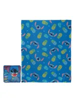 Disney Lilo And Stitch Cool Stitch Silk Touch Throw With Cloud Pillow