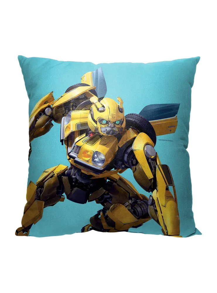 Transformers: Rise Of The Beasts Bumblebee Printed Throw Pillow