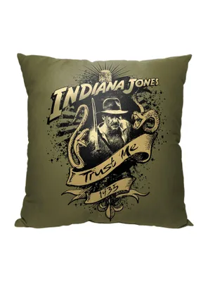 Disney Indiana Jones Trust Me Decorative Pillow