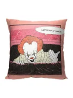 It Let's Hold Hands Printed Throw Pillow