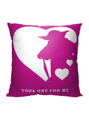 Star Wars Classic Yoda One Printed Throw Pillow