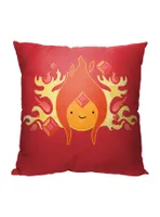 Adventure Time Flame Princess Printed Throw Pillow