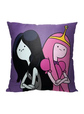 Adventure Time Got Your Back Printed Throw Pillow