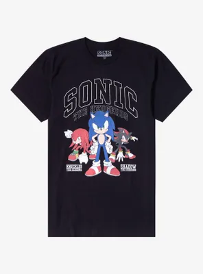 Sonic The Hedgehog Varsity Trio T-Shirt
