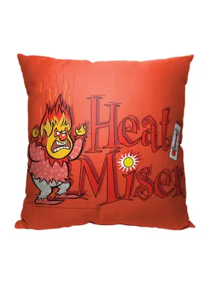 Year Without A Santa Claus Heat Miser Printed Throw Pillow