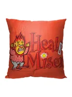 Year Without A Santa Claus Heat Miser Printed Throw Pillow