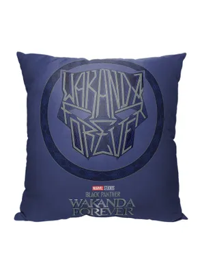 Marvel Black Panther Symbol Printed Throw Pillow