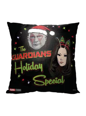 Marvel Guardians Of The Galaxy Holiday Special Printed Throw Pillow