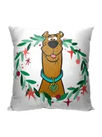 Scooby-Doo! Festive Scooby Printed Throw Pillow