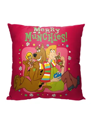 Scooby-Doo! Merry Munchies Printed Throw Pillow