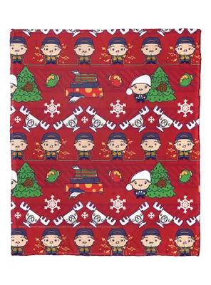 National Lampoon's Christmas Vacation Clarkmas Christmas Silk Touch Throw Blanket