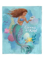 Disney The Little Mermaid Curious And Kind Silk Touch Throw