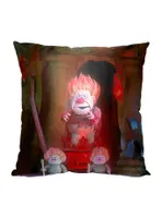 Year Without A Santa Claus Hail Heat Miser Printed Throw Pillow