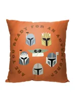 Star Wars The Mandalorian Adventure With The Mandos Printed Pillow