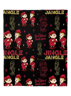 The Year Without A Santa Claus Jingle And Jangle Silk Touch Throw