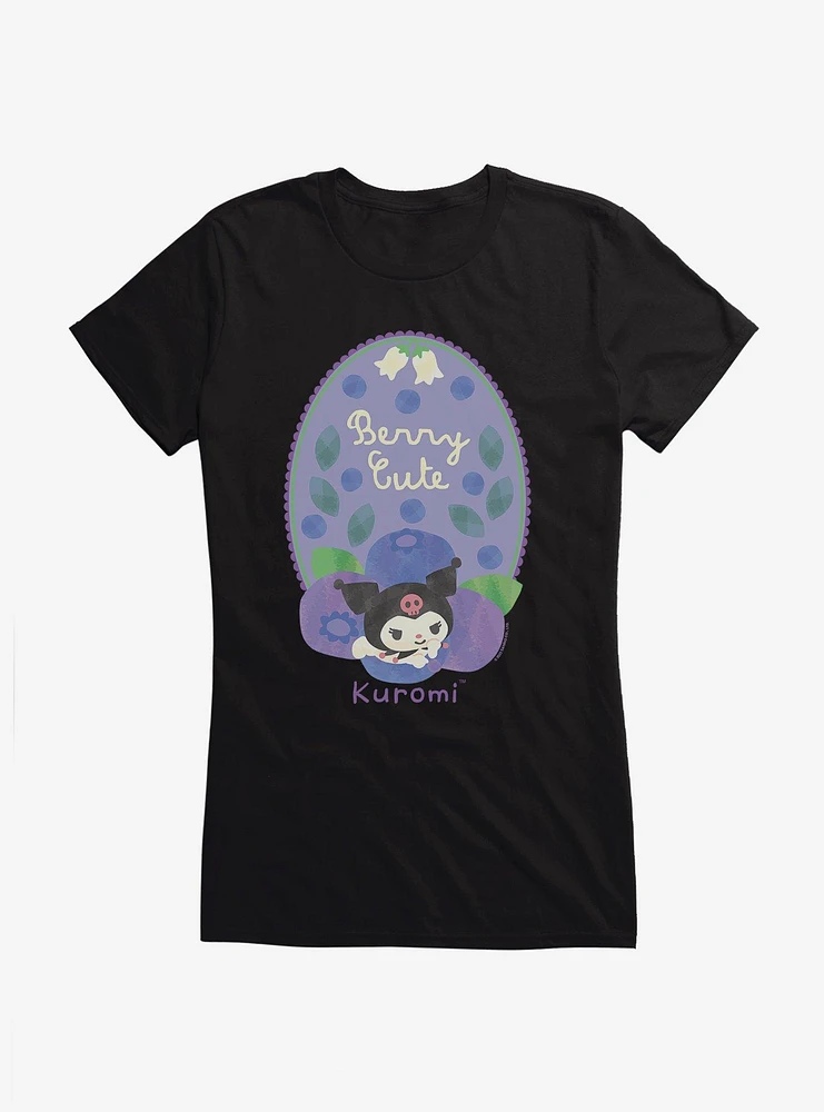 Hello Kitty And Friends Berry Cute Kuromi Girls T-Shirt