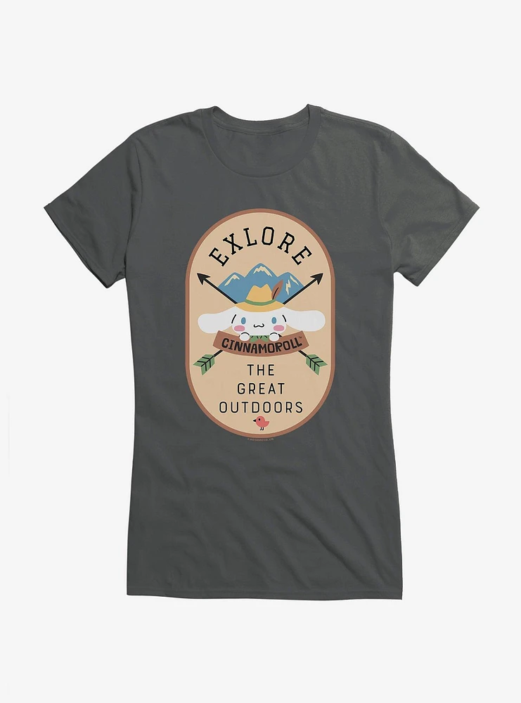 Cinnamoroll Explore The Great Outdoors Girls T-Shirt