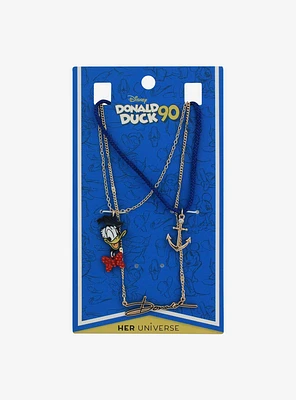 Her Universe Disney Donald Duck Necklace Set