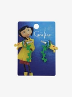 Coraline Snap Dragon Front/Back Earrings