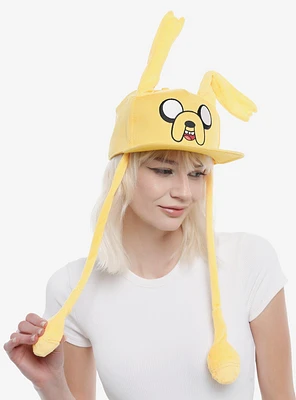 Adventure Time Jake Snapback Hat With Moveable Ears