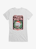 Rick & Morty Merry Rickmas Girls T-Shirt