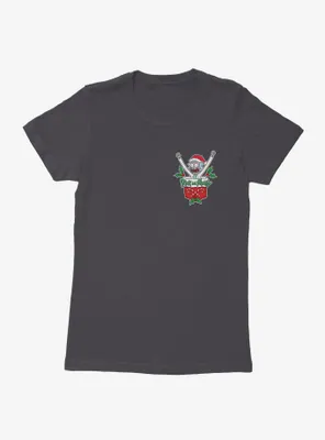 Rick & Morty Faux Pocket Rickmas Womens T-Shirt