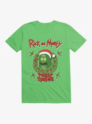 Rick & Morty Pickle Merry Rickmas T-Shirt