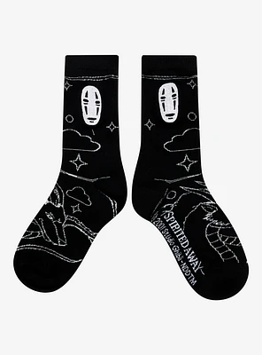 Studio Ghibli® Spirited Away No-Face & Haku Crew Socks