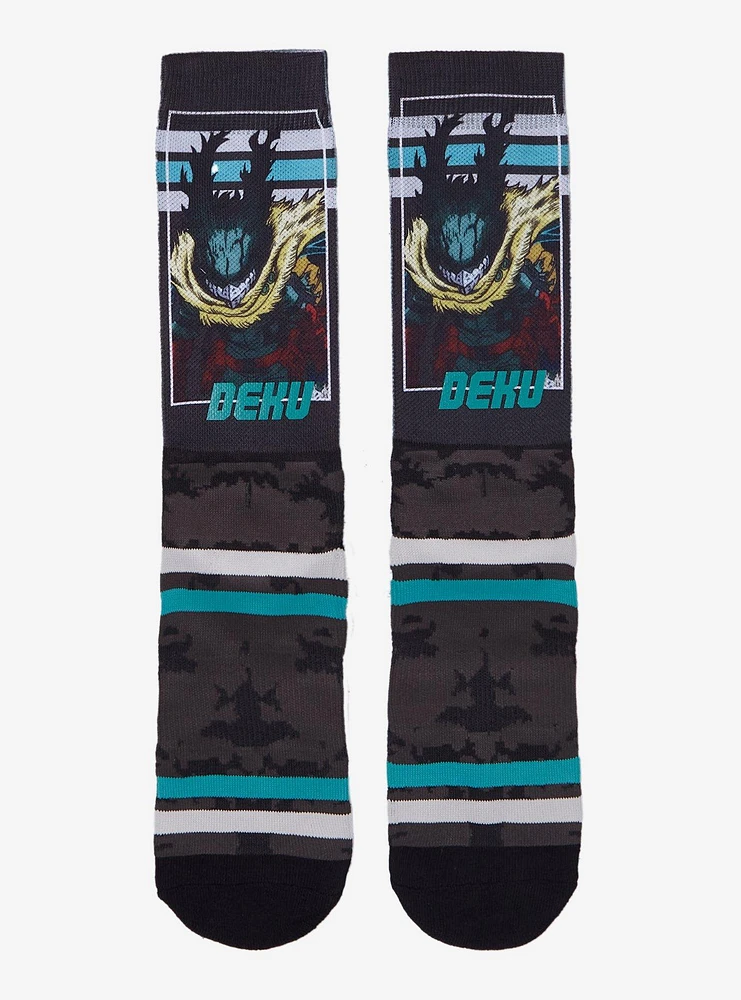 My Hero Academia Vigilante Deku Crew Socks