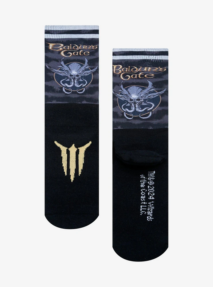 Baldur's Gate Logo Crew Socks