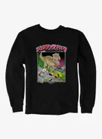 Jurassic Park T-Rex Attack Anime Sweatshirt