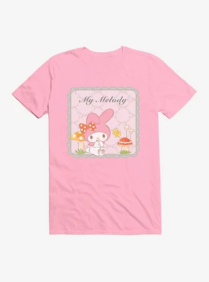 Hello Kitty And Friends My Melody Mushroom Stamp T-Shirt