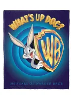 WB 100 Looney Tunes What's Up Doc Silk Touch Throw