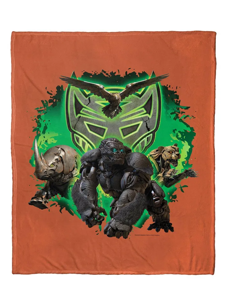 Transformers: Rise Of The Beasts The Maximals Silk Touch Throw