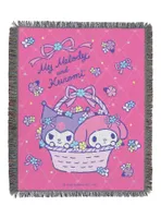 My Melody Flower Basket Fun Woven Tapestry