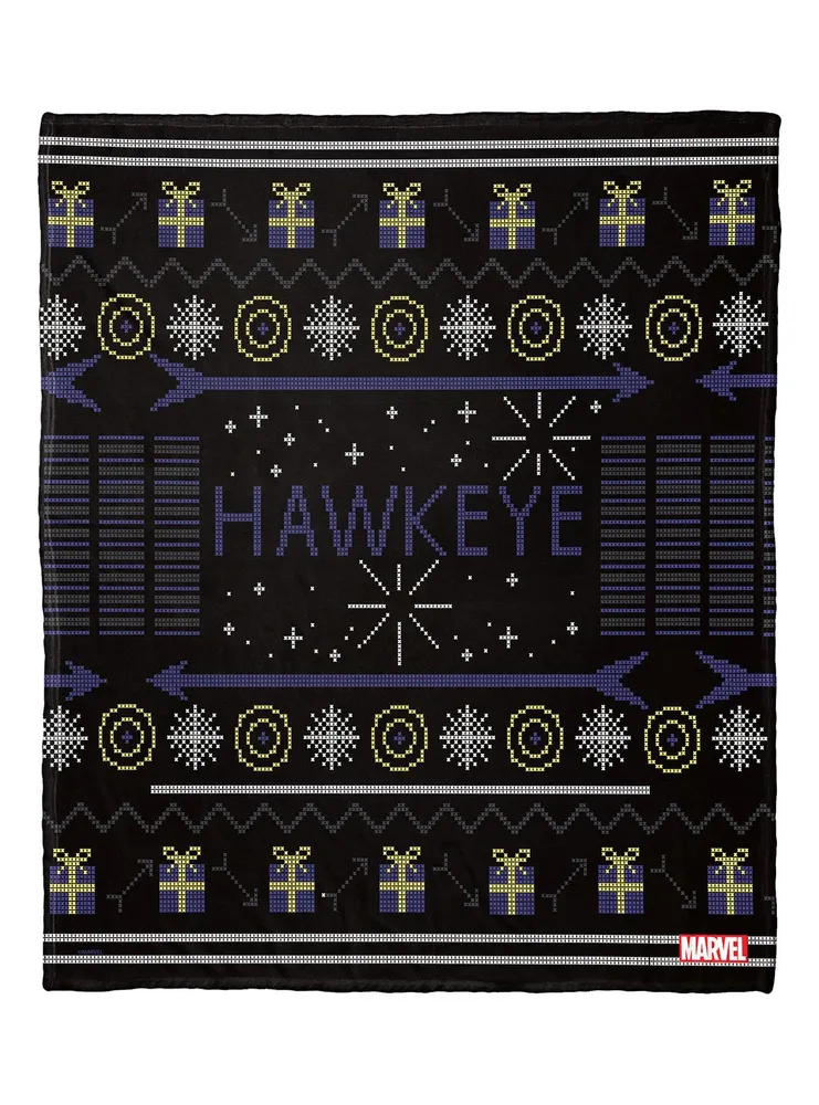 Marvel Hawkeye Hawkeye Sweater Silk Touch Throw Blanket