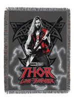 Marvel Thor Stormbreaker Woven Tapestry Throw Blanket