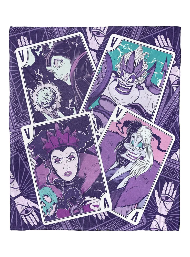 Disney Villains Tarot Villains Silk Touch Throw Blanket