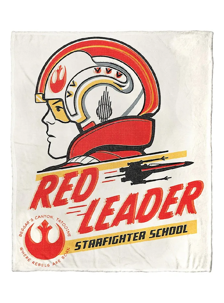 Star Wars Red Leader Silk Touch Throw