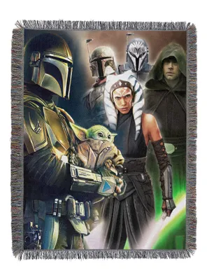Star Wars The Mandalorian Forceful Allies Tapestry