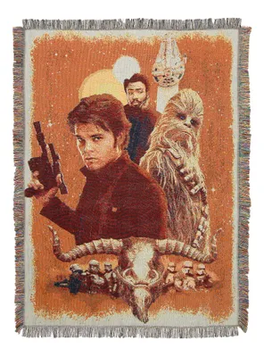 Star Wars Han Solo Desolate Galaxy Woven Tapestry