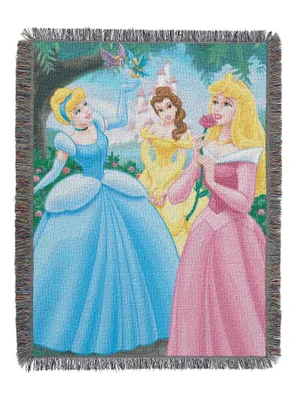 Disney Princess Walk In The Park Metallic Tapestry