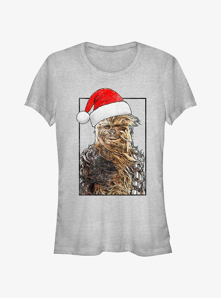 Star Wars Santa Chewie Girls T-Shirt